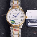 Swiss Quality Longines Master Arabic Dial 2-Tone Watches Citizen